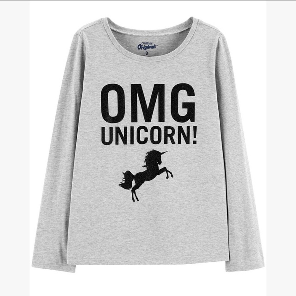 OshKosh Originals Unicorn Pull Over Graphic Tee